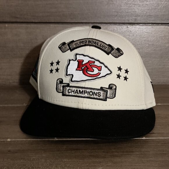 Kansas City Chiefs Super Bowl LVII Champions Hat New Era 9Fifty Adjustable Strap - Picture 2 of 11